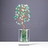Natural Green Aventurine Chips Money Tree Display Decorations PW-WG1CBB9-03-1
