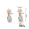 Shiny Flower Stud Earrings with American Style and Personality YB1145-1-1