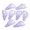 Transparent Spray Painted Glass Pendants GLAA-S190-010A-05-1