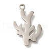 201 Stainless Steel Pendants STAS-R136-33P-1