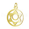 PVD Vacuum Plating 304 Stainless Steel Pendants STAS-S105-T525G-1