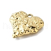 Hammered 304 Stainless Steel Pendants STAS-H233-26G-2
