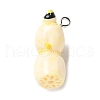 Resin Iron Pendants RESI-D280-02-1