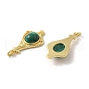 Natural Malachite Pendants G-C096-03G-07-2