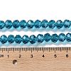 Glass Beads Strands EGLA-A034-T8mm-D27-01-4