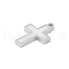 304 Stainless Steel Pendants STAS-S136-02P-01-2