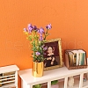 Plastic Flower Miniature Ornaments PW-WGBFED3-03-2