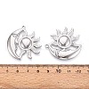 304 Stainless Steel Pendants STAS-T065-09P-3