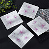 Waterproof Cherry Blossom PET Waterpoof Car Stickers DIY-WH0366-46-5