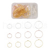 Craftdady Brass Wine Glass Charm Rings KK-CD0001-05-15
