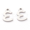 304 Stainless Steel Charms STAS-G244-01E-1