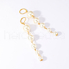 Elegant Imitation Pearl Hoop Earrings for Women AJ9089-1