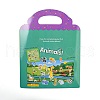 Plastic Reusable Stickers Book for Kids STIC-P013-4