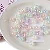 Opaque Acrylic European Beads OACR-F010-12-1