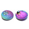 Rainbow Color Alloy Pendants PALLOY-N156-161-NR-3