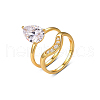 925 Sterling Silver Pave Cubic Zirconia Stackable Finger Rings Sets for Women VY9224-1-2