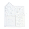 Patchwork House Christmas DIY Pendant Decoration Silicone Molds DIY-M057-01B-3