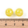 Electroplate Pearlized Glass Pearl Beads EGLA-T021-14C-07-3