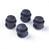 Plastic Spring Cord Locks X-FIND-WH0039-01I-1