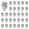 DICOSMETIC 60Pcs Tibetan Style Alloy Pendants FIND-DC0005-40-8