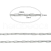 Non-Tarnish 304 Stainless Steel Chains CHS-G017-07P-2