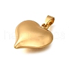 304 Stainless Steel Pendants STAS-H200-01G-10-2
