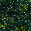 Transparent Colours Glass Round Seed Beads X1-SEED-P006-02A-02-3