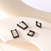 Simple Square Stainless Steel Hoop Earrings OA6686-2-5