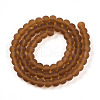 Transparent Glass Beads Strands GLAA-T032-T6mm-MD23-2