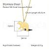 304 Stainless Steel Pendant Necklaces for Women FS-WGD2842-01-2