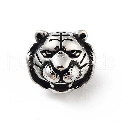 304 Stainless Steel European Beads STAS-I205-01AS-1