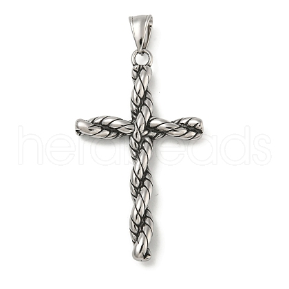 316 Surgical Stainless Steel Big Pendants STAS-Z073-67AS-03-1