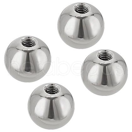 Stainless Steel European Beads STAS-WH0066-02P-1