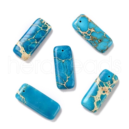Natural Imperial Jasper Pendants G-P460-02B-1