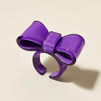 Resin Open Cuff Rings for Women FS-WG327AE-10-1
