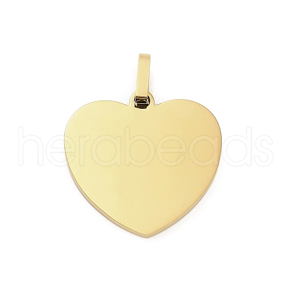 304 Stainless Steel Stamping Blank Tag Pendants STAS-Z126-02G-02-1