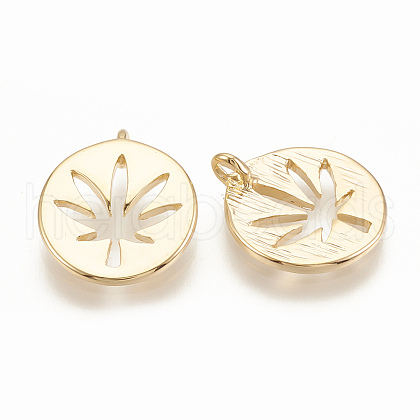 Brass Charms KK-T020-110G-1