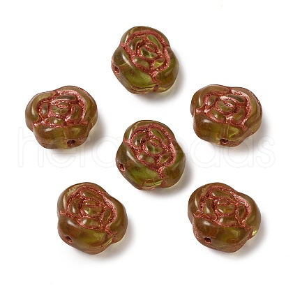Transparent Lampwork Beads LAMP-P065-01A-09-1