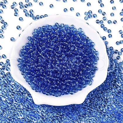 Transparent Colours Glass Seed Beads SEED-C001-02A-04-1