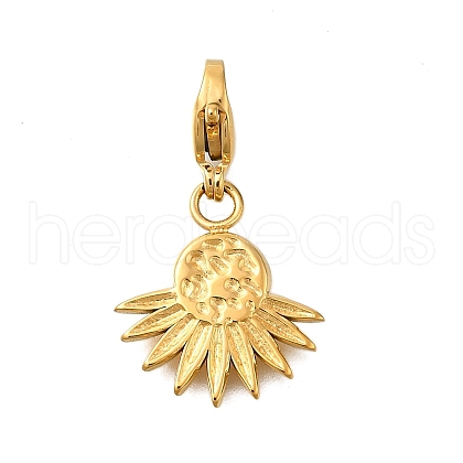Sun 304 Stainless Steel Pendant Decorations STAS-R159-29G-1