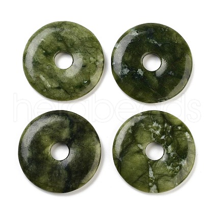 Natural Southern Jade Pendants G-K099-50mm-03-1
