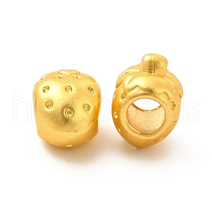 Rack Plating Alloy European Beads PALLOY-F287-35MG-1