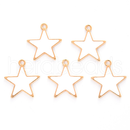 Alloy Enamel Pendants X-ENAM-R059-01B-RS-1