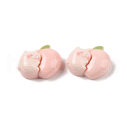 Opaque Resin Decoden Cabochons RESI-K040-01D-1