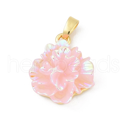 UV Plating Brass Pendants KK-R213-15G-03-1