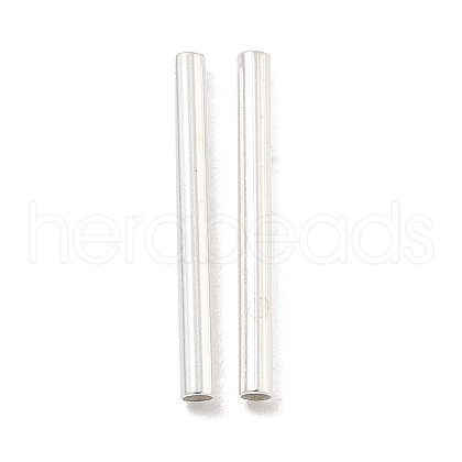 Brass Tube Beads KK-B120-03I-S-1