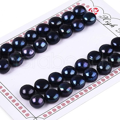 Grade 3A Dyed Natural Cultured Freshwater Pearl Beads PEAR-N018-3A-10511A-01-1