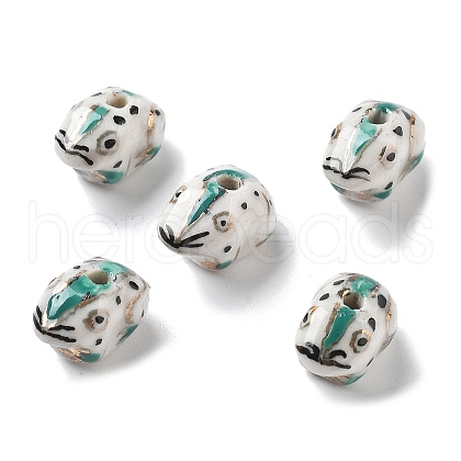 Handmade Porcelain Beads PORC-L079-04-1