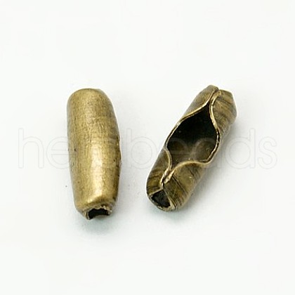 Iron Ball Chain Connectors X-IFIN-E684Y-AB-1