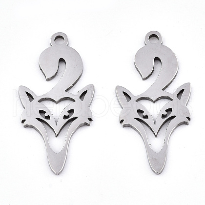 Non-Tarnish 201 Stainless Steel Pendants STAS-S081-013-1